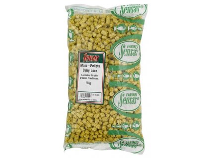 Sensas - Kukuřičné pelety Baby Corn 1kg