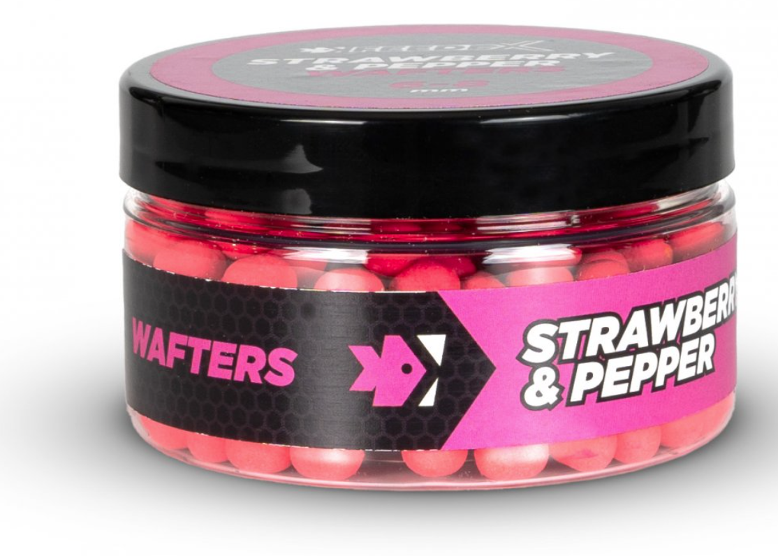 FEEDER EXPERT wafters 100ml - 6mm příchuť: Jahoda pepř