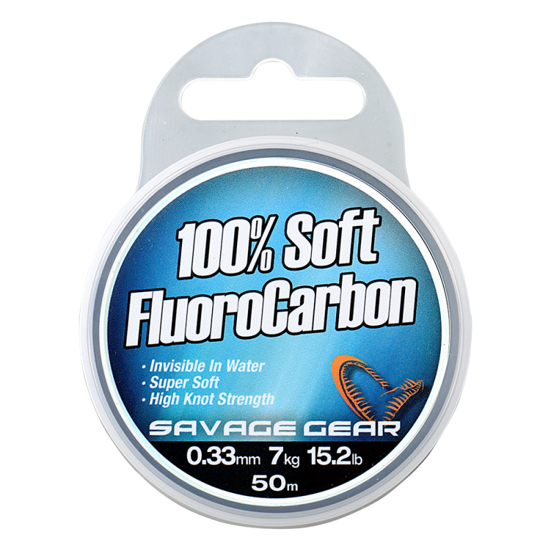 Savage Gear - Soft Fluoro Carbon nosnost: 2,10 kg, síla: 0,17 mm