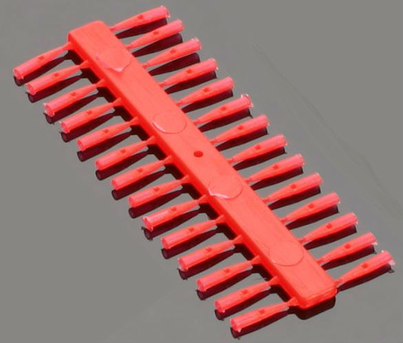 Mikado - Stopery METHOD FEEDER - PUSH STOP / RED (červené)