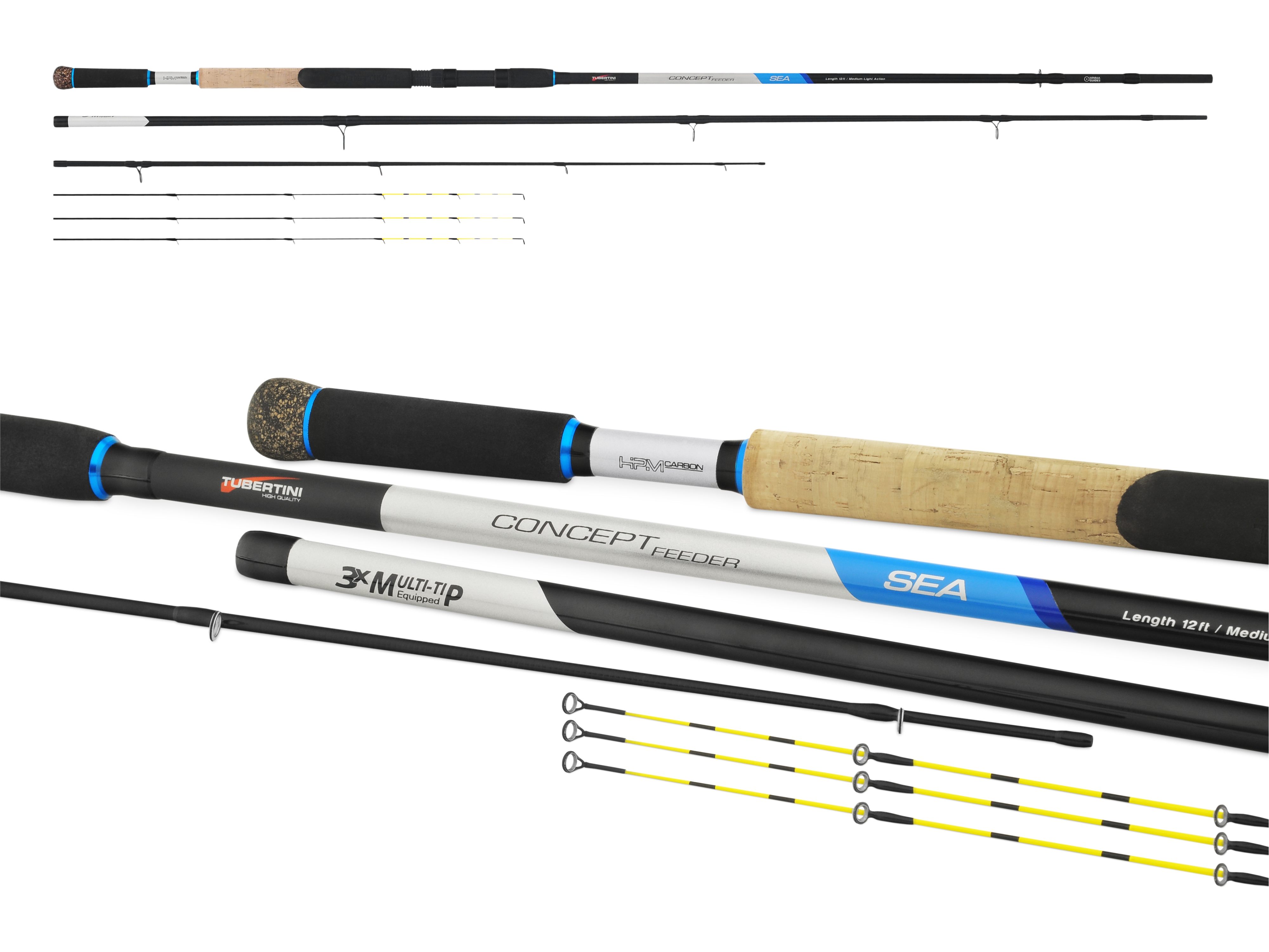 Tubertini Concept Feeder TBR Compétition Feeder Rod - Reniers Fishing