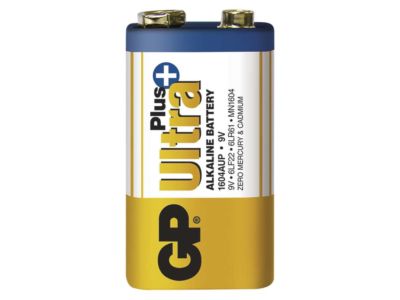 GP - Baterie 9V Ultra Plus Alkaline 1 ks