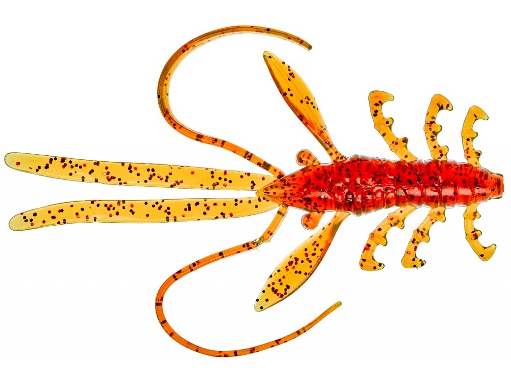 Gunki - Nymfy Naiad 10 cm 5ks Barva: Motoroil Red Flake