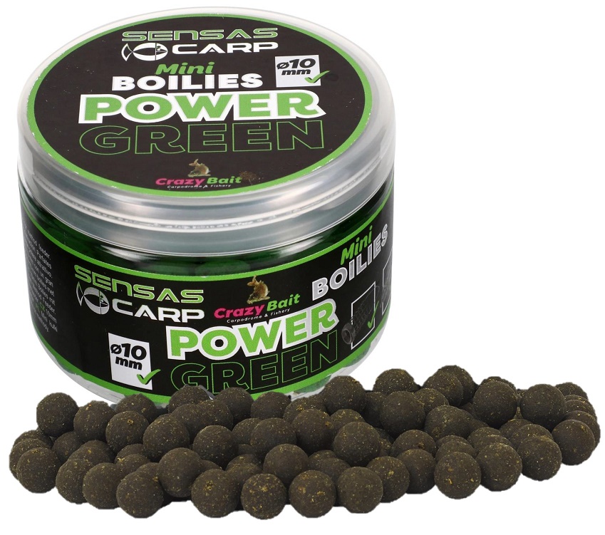 Sensas - Mini Boilies Crazy 80g  Všechny druhy množství: 80g, příchuť: Česnek