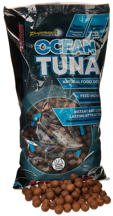 Starbaits - Ocean Tuna - Boilie potápivé průměr: 14mm, množství: 2,5kg
