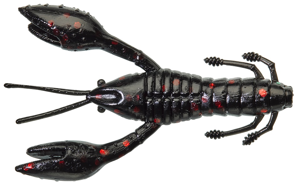 Gunki - Hourra Craw 5cm Barva: Black Red FLK, Velikost: 5cm