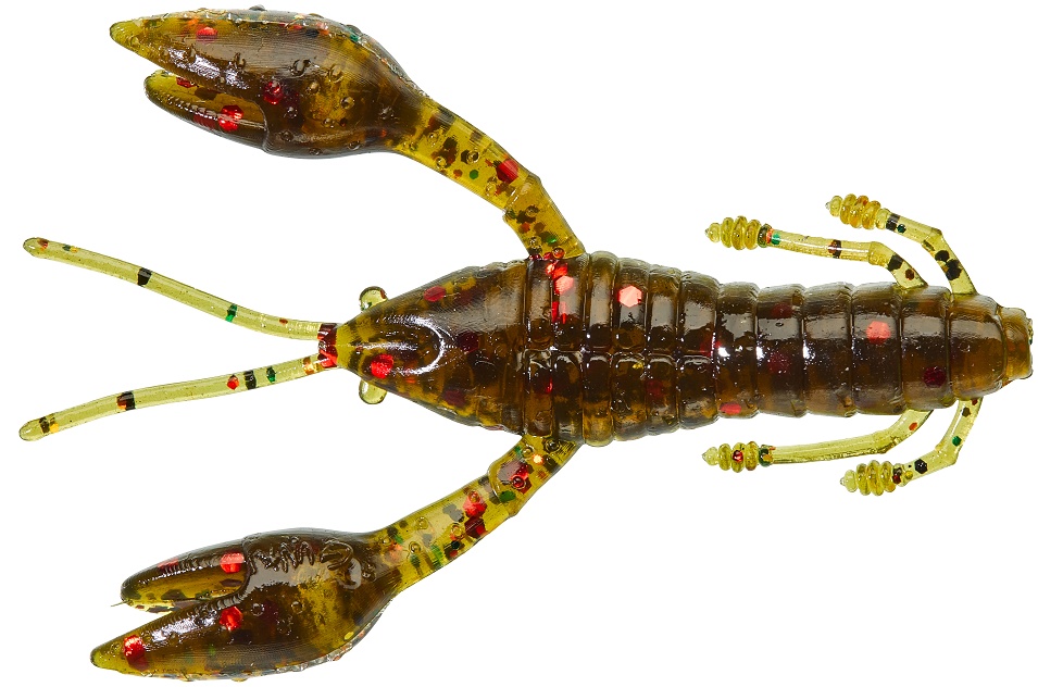 Gunki - Hourra Craw 5cm Barva: Pumpkin red FLK, Velikost: 5cm