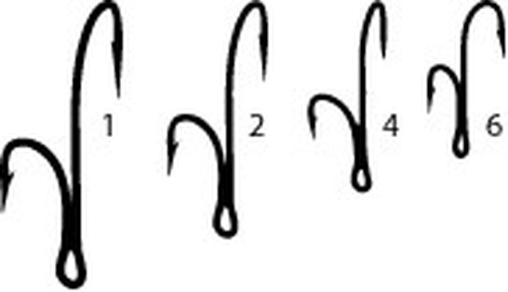 Zico Mustad - dvojháček Mustad CL-candát vel.06 /10ks/35890CL.06