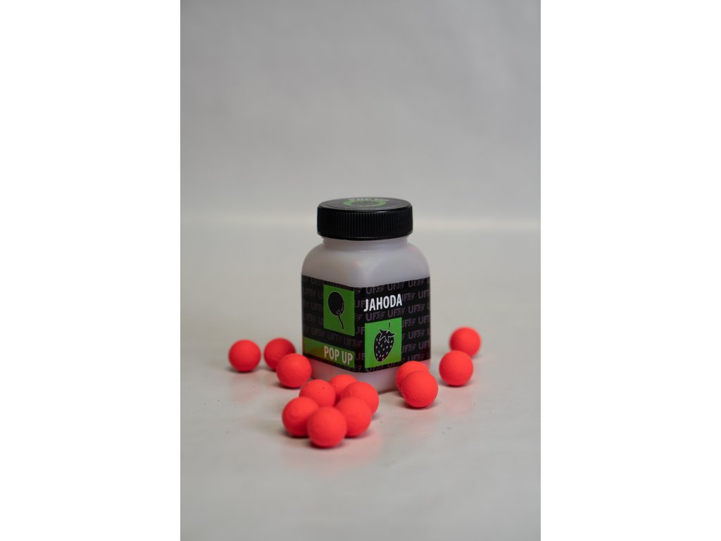 U.F.O. fishing Ufo - PopUp 14 mm 40 g různé příchutě příchuť: Jahoda