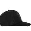 chh029 fox black camo snap back cap logo detail