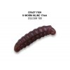 Crazy Fish - MF H worm inline 0,7" 1,7cm sýr   60 ks