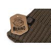 fox beanie hat merino labels detail 3