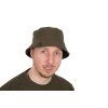 chh024 fox reversible bucket hat main khaki wide