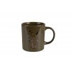 fox khaki with camo fox head logo mug main reverse