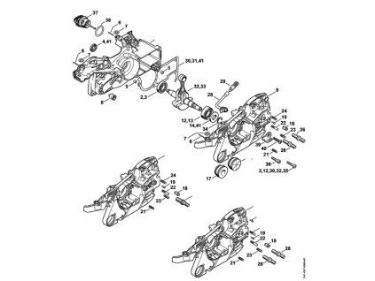 MS 261 kliková skříň