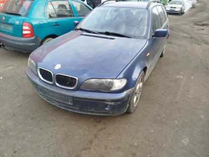 BMW e46 KOMBI 2.0D 110KW 204 d4  MODRÁ