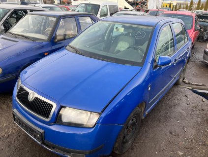 Škoda Fabia hatchback 1.4i 55kw AUA  modrá