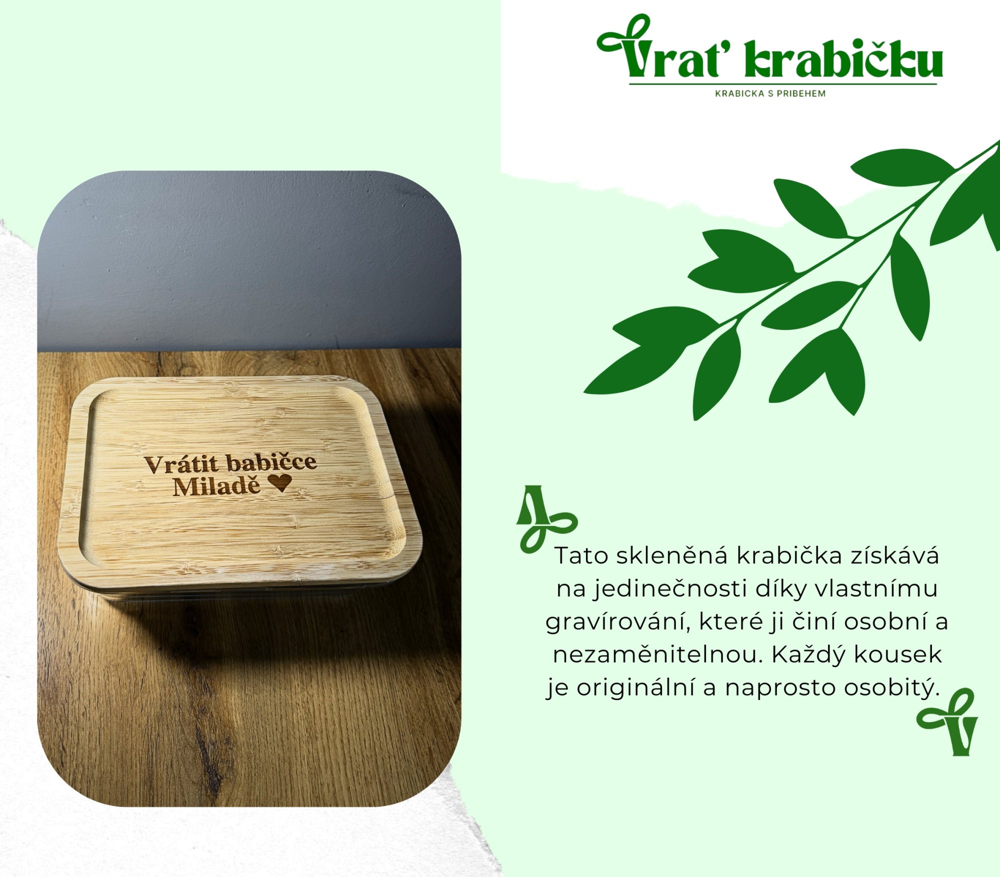 Proč gravírovaný dárek?