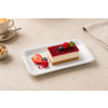 Porcelánový designový talířek v papírovém vzhledu 20 cm