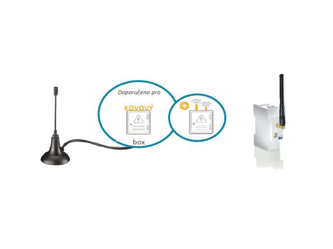 Externí anténa 2,4 GHz (WiFi/Zigbee)