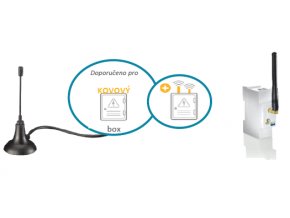 Externí anténa 2,4 GHz (WiFi/Zigbee)