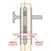 Doorlock vložka TOKOZ Tech 40