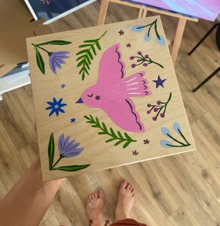 Na poklady 🌿✨ #dıyproject #painting #illustration