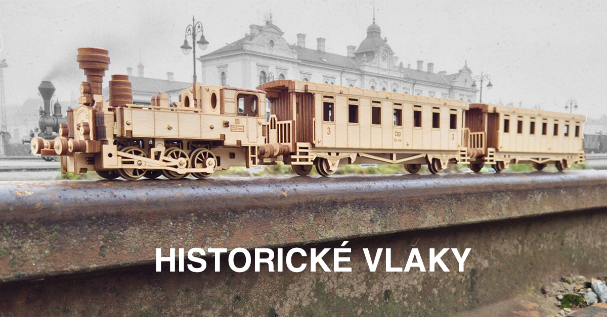 stavebnice historických vlaků