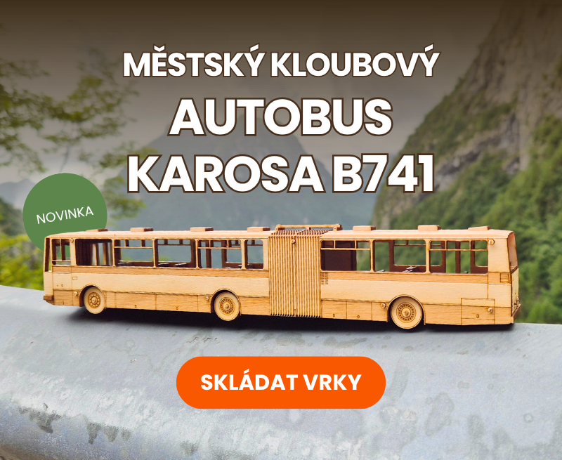 KAROSA B741 městský kloubový autobus - mobil