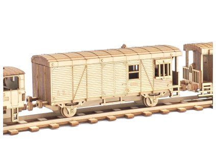 Dřevěná stavebnice Služební vůz Da 1:64