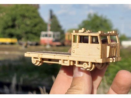 Model motorová drezína MUV 69 1:64