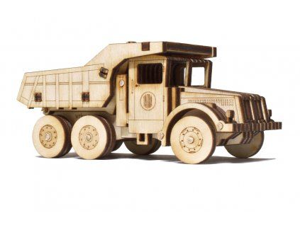 Dřevěná stavebnice Tatra T147 Dumper 1:64