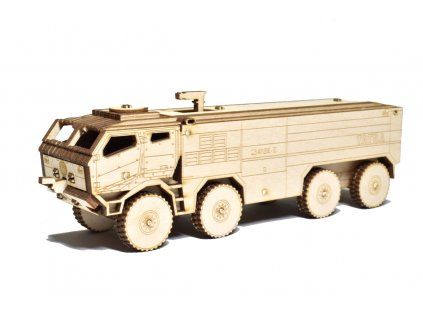 Dřevěná stavebnice Tatra Titan 8x8 1:64