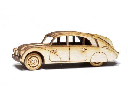 Dřevěná stavebnice Tatra T 87 1:64