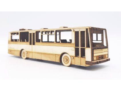 Dřevěná stavebnice modelu autobusu Karosa C 734