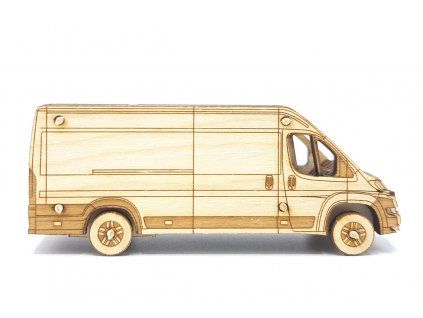Dřevěná stavebnice FIAT Ducato Maxi 1:64