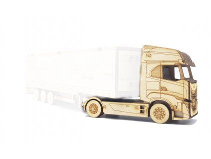 Dřevěná stavebnice Iveco S-WAY 1:64