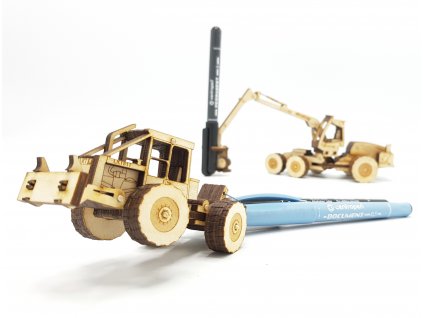 Lesní kolový traktor LKT 81T 1:64