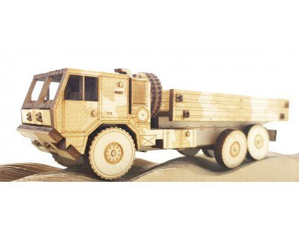 Dřevěná stavebnice Tatra 815 FORCE 6x6 valník 1:64