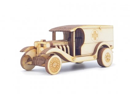 Historická sanitka C-Cab Phaeton 1:64