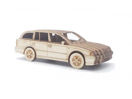 Dřevěná stavebnice Škoda Octavia I. Combi 1:64