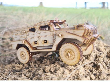 Dřevěná stavebnice Excalibur Army TRITON 1:64
