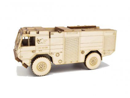 Dřevěná stavebnice Tatra 815-7 4x4 CAS Force 1:64