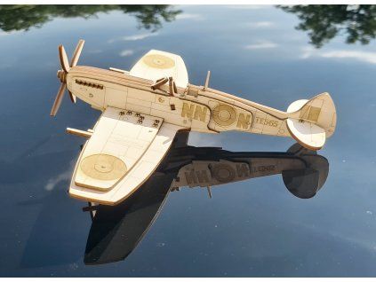 Dřevěná stavebnice Supermarine Spitfire LF Mk.IXE 1:43