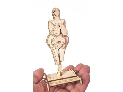 Dřevěná dekorace Věstonická venuše