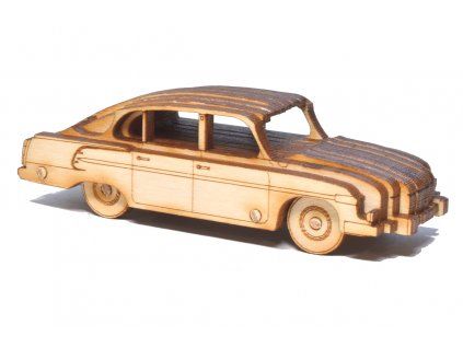 Dřevěná stavebnice Tatra T603 1:64