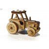 Dřevěná stavebnice Traktoru Zetor 6911, zlobítko 1:64