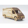 Obytného vozu KRS Cruiser Line 1:64 – sestavený dřevěný model