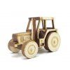 Dřevěná stavebnice Traktoru Zetor 7745 1:64