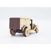 Retro náklaďáku C-Cab Phaeton 1:64 – sestavený dřevěný model